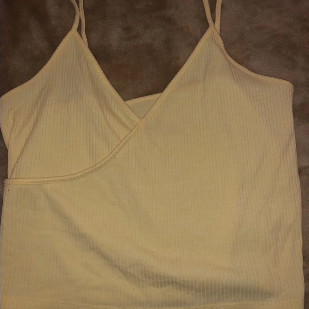 Pacsun yellow tank top